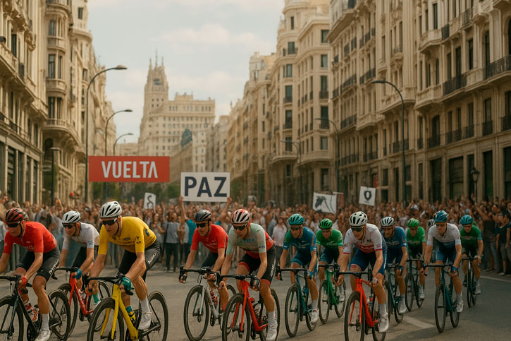 La-Vuelta-protests