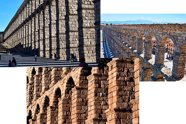 Visiting the Aqueduct of Segovia is one of the best things to see in Segovia