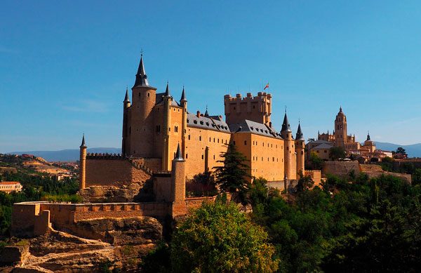 The Alcazar of Segovia is one of the most remarkable points of interest in Segovia